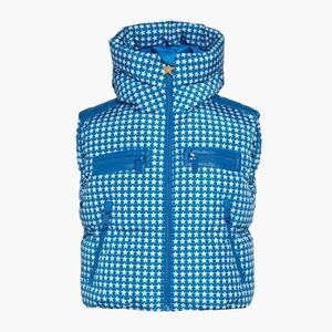 Goldbergh Teamplayer Starski Bodywarmer Ski Vest Stars Blue White NWT US 8